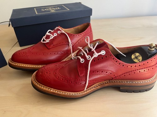 Trickers bourton pelle - bourton, rossa