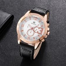 Orologi da uomo Top Brand Big Sport Watch Luxury Men cinturino in pelle..