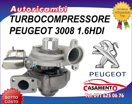 Turbocompressore peugeot 3008 - peugeot,
