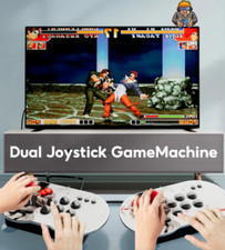 CONSOLE VIDEOGAME RETRO' 2 GIOCATORI JOYSTICK 10000+ GIOCHI CABINATO anni 90'