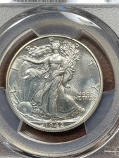 PCGS PR63 1942 WALKING HALF DOLLAR GREAT FLASHY LUSTER
