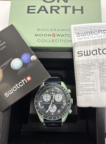 Omega swatch speedmaster - x,