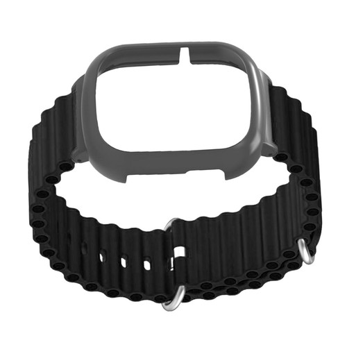 Silicone watch band with - silicone,