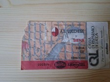 Biglietto Stadio Lucchese