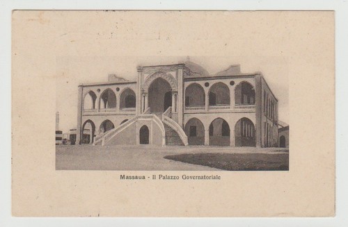 Massaua eritrea viaggiata 1913 - massaua,