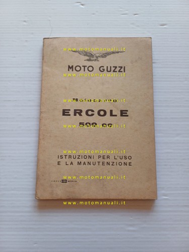Moto guzzi ercole 500 1964 - moto,