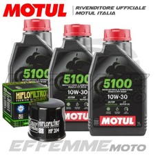 Tagliando HONDA CB 500 F / CB500 X 2013-2020 (3 MOTUL 5100 10W30 + Filtro olio)