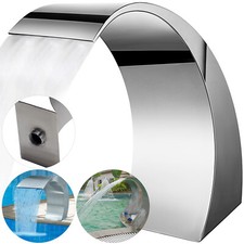 VEVOR Doccia a Goccia Piscina Cascata Piscina Fontana Acciaio Inox Soffione a Goccia 30cm