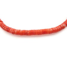 1 filo di corallo bambù rosa