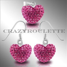 925 argento cuore zirconi - argento,