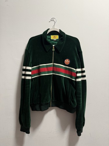 Gucci adidas velour jacket - adidas,