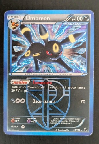 Umbreon holo 116 - umbreon, •