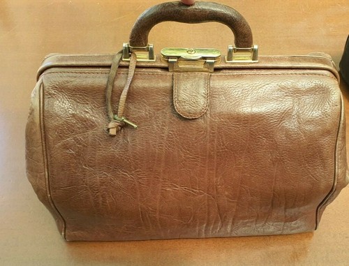 Borsa pelle stile medico - borsa, in