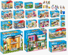 PLAYMOBIL CITY LIFE CASA moderna edificio casa grande CAMERA arredamento villa