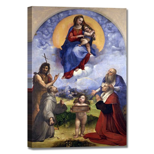 Raffaello madonna foligno - di,