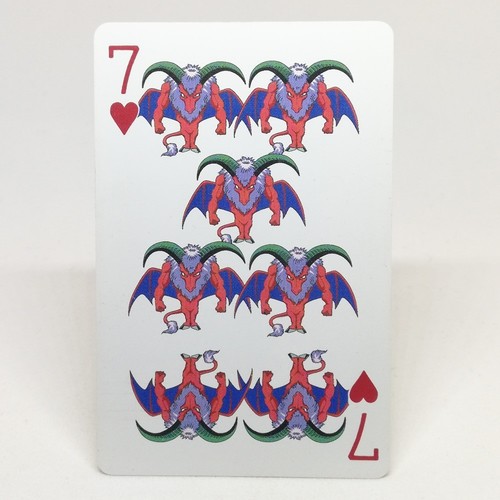 Carta gioco messara heart - carta, 7