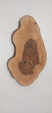 Fetta di tronco in legno di