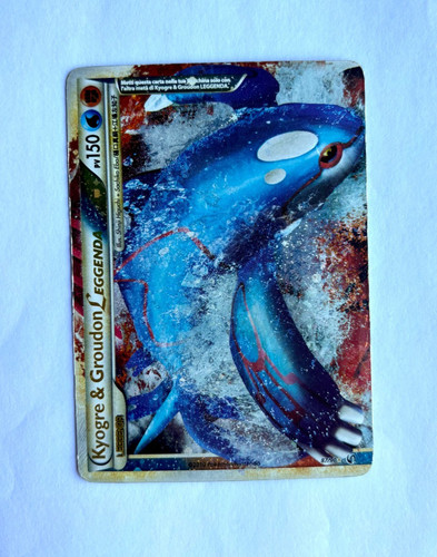 Carta pokemon kyogre - kyogre, groudon