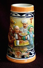 BOCCALE BIRRA COLLECTION IN CERAMICA NUOVO°°°°°°°°GUTEN APPETIT°°°°°°°°°°