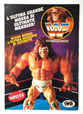 Pubblicita' Ultimate Warrior Wrestling Gig Advertising Vintage 1991 (T2)