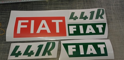 Kit adesivi decalcomanie - adesivi, fiat