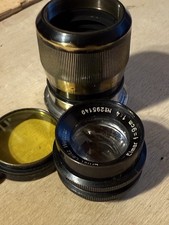 Leica Elmar 90mm 9cm f4 Black