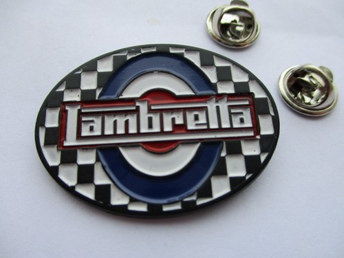Large lambretta mod metal - large,