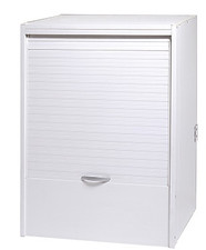 MOBILE COPRILAVATRICE IN RESINA con serranda scorrevole