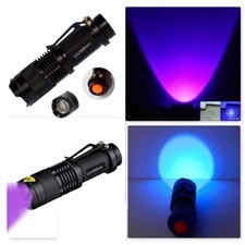 MINI TORCIA ZOOM UV 7W LUCE