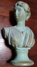 Busto di donna in resina simil