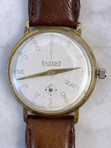 Orologio italiano elmar - orologio,