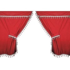 Tende cabina Premiere Rosso per Iveco Renault Scania Mercedes Daf Volvo