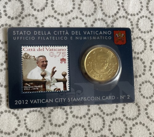 Vaticano 2012 coin card - card, 50