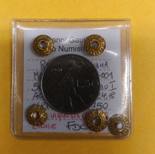 50 LIRE 1961 FDC RARA PERIZIATA  REPUBBLICA ITALIANA