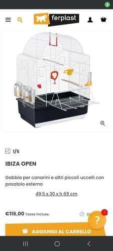 Gabbia per uccelli - , ferplast