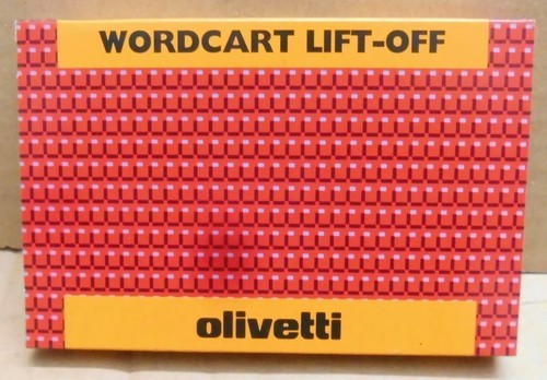 Olivetti wordcart lift off - olivetti, lift-off