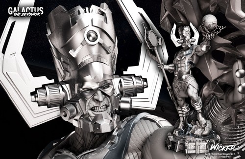 Statuina statua galactus varie - galactus,
