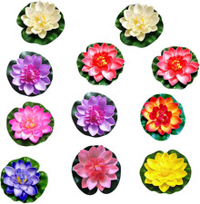 11 Pezzi Fiori Di Loto Finti