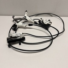 AVID ELIXIR 5 freni a disco idraulici bianchi - leve - pinze - tubi flessibili F&R