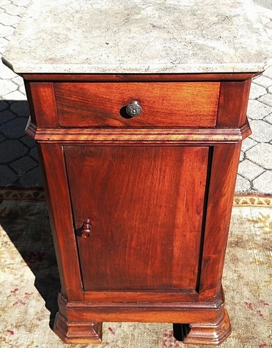 Mobiletto comodino noce - comodino,