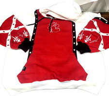 Felpa con cappuccio oversize