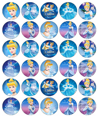 Topper per cupcake - , disney