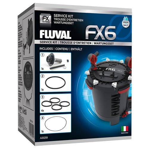 Fluval fx6 service kit con - fx6,