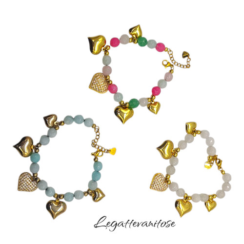 Bracciale donna con pietre - bracciale,