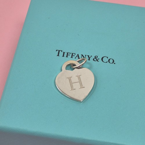 Ciondolo tiffany co lettera - ciondolo,