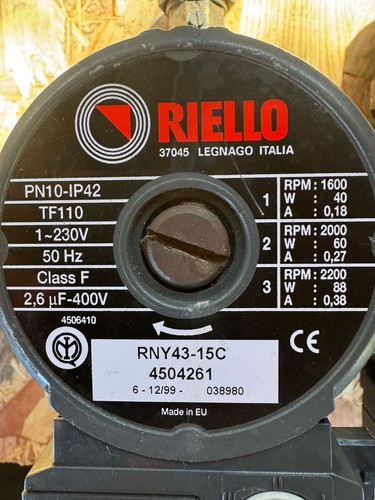 Pompa caldaia riello - pompa, rny43-15c