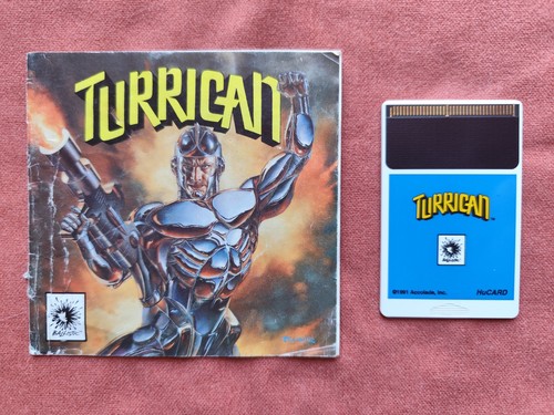 Turrican game and manual - game,