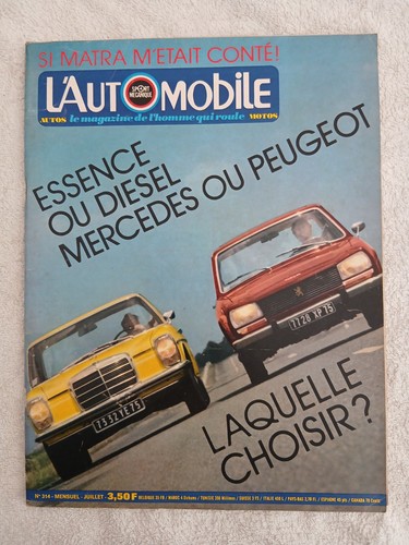 Automobile 314 7 1972 - n°314, 7/1972
