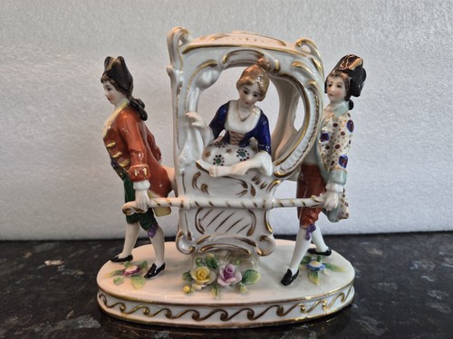 Antique porcelain figural - porcelain,