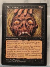 Mtg NECROMANCY NM Visions